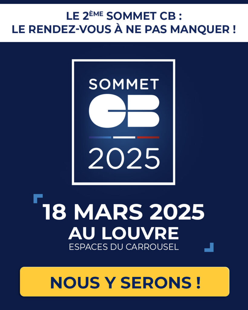 Thrilled to be present at the next Sommet CB