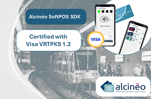 SoftPOS SDK certified with Visa VRTPKS 1.2